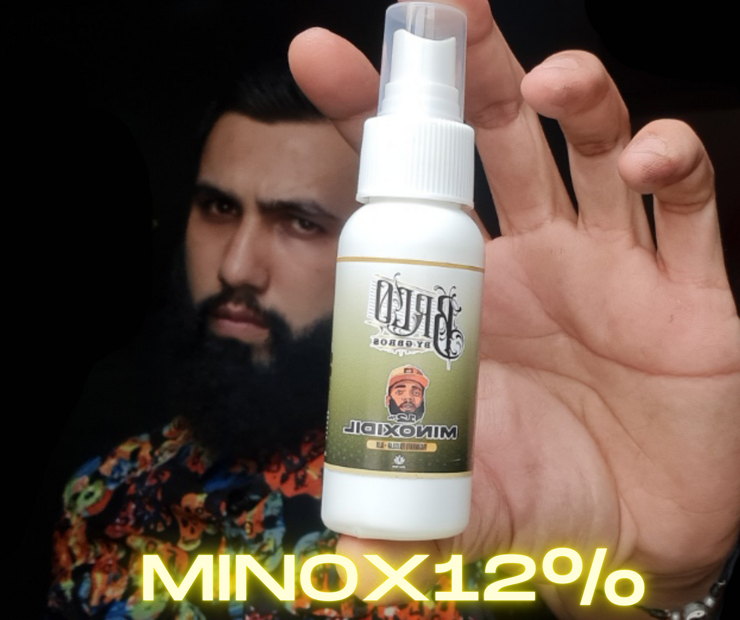 Minoxidil 12% liquido . Paquete 3 piezas.
